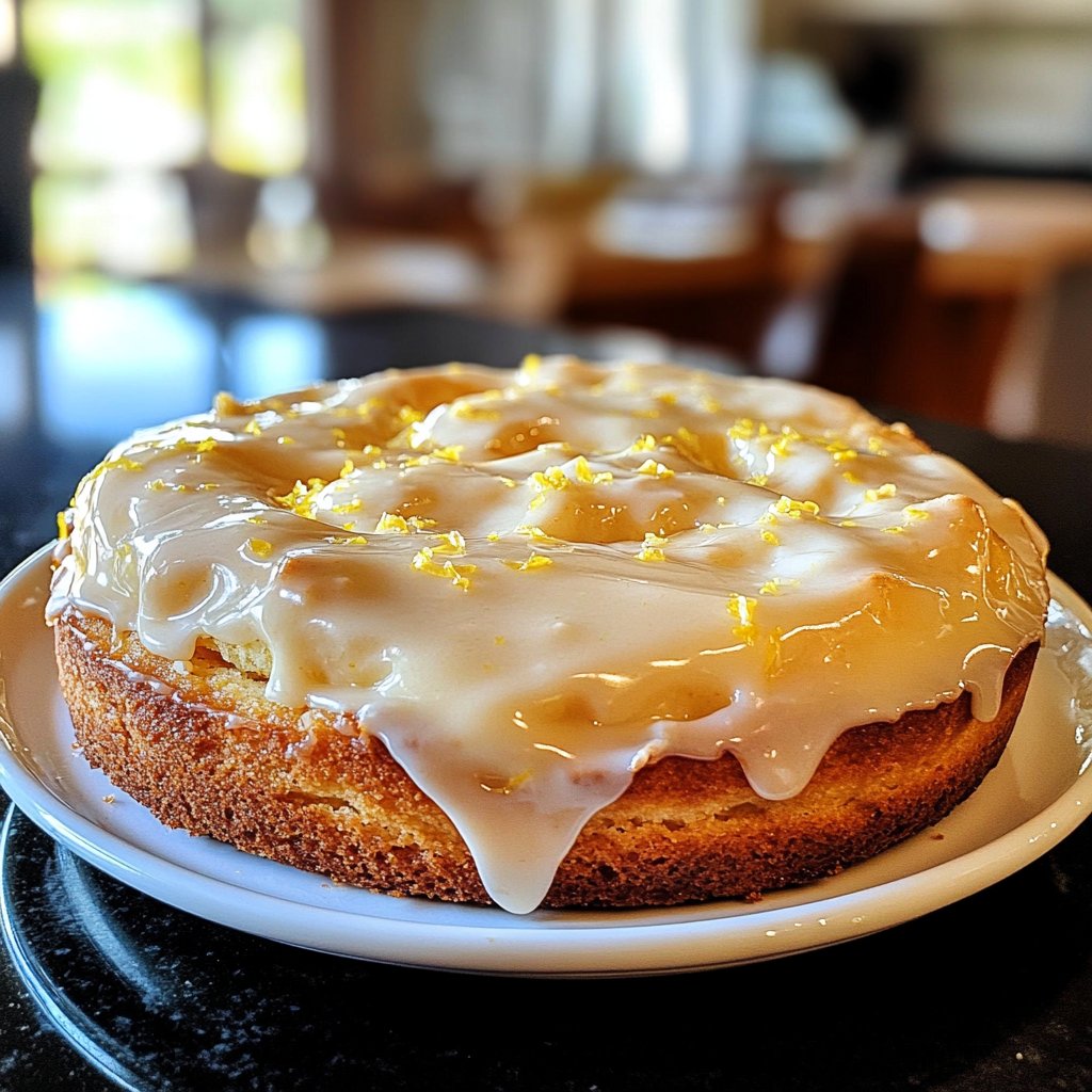 Saftiger Zitronenkuchen vom Blech