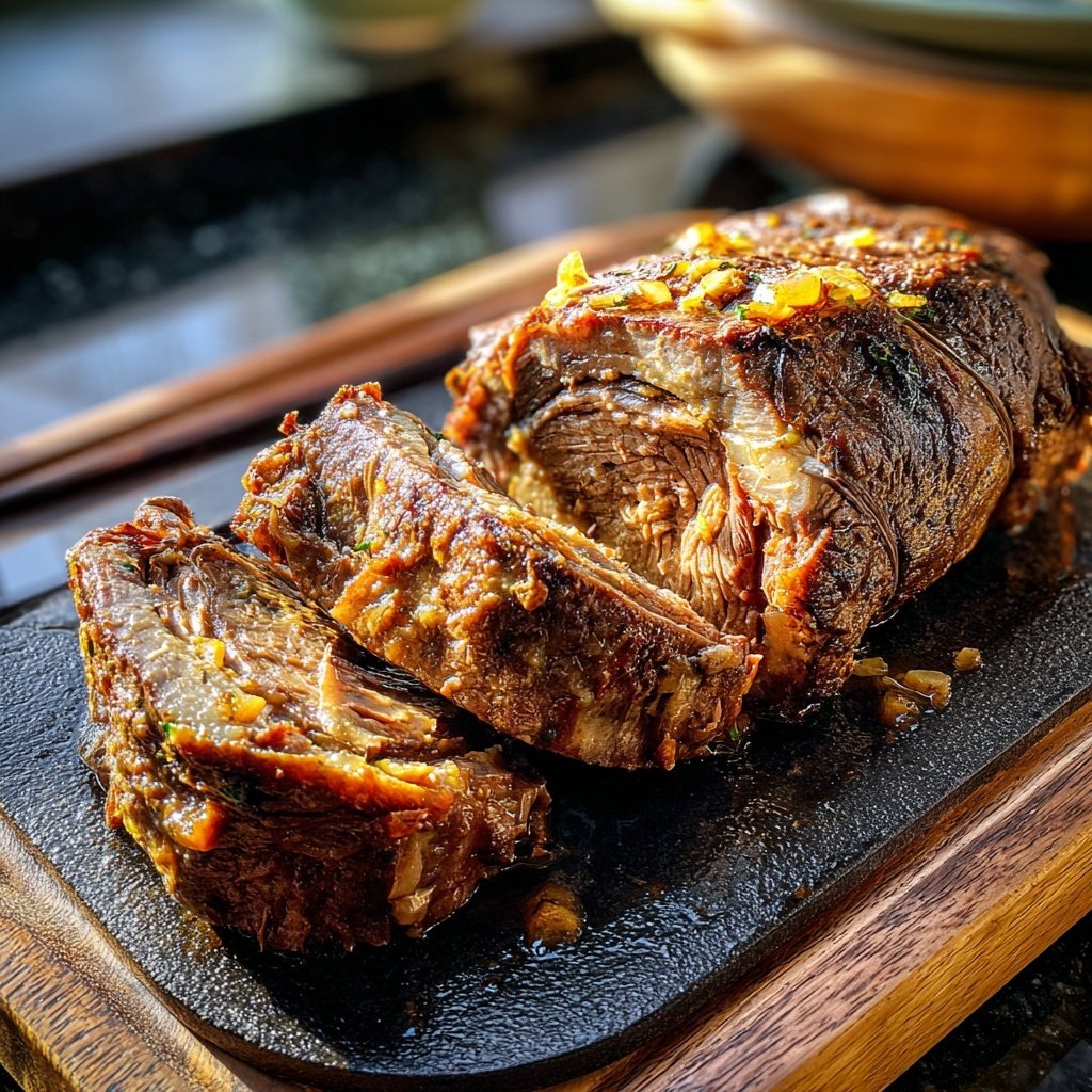 Hausmannskost Rinderrouladen mit Rahmsoße