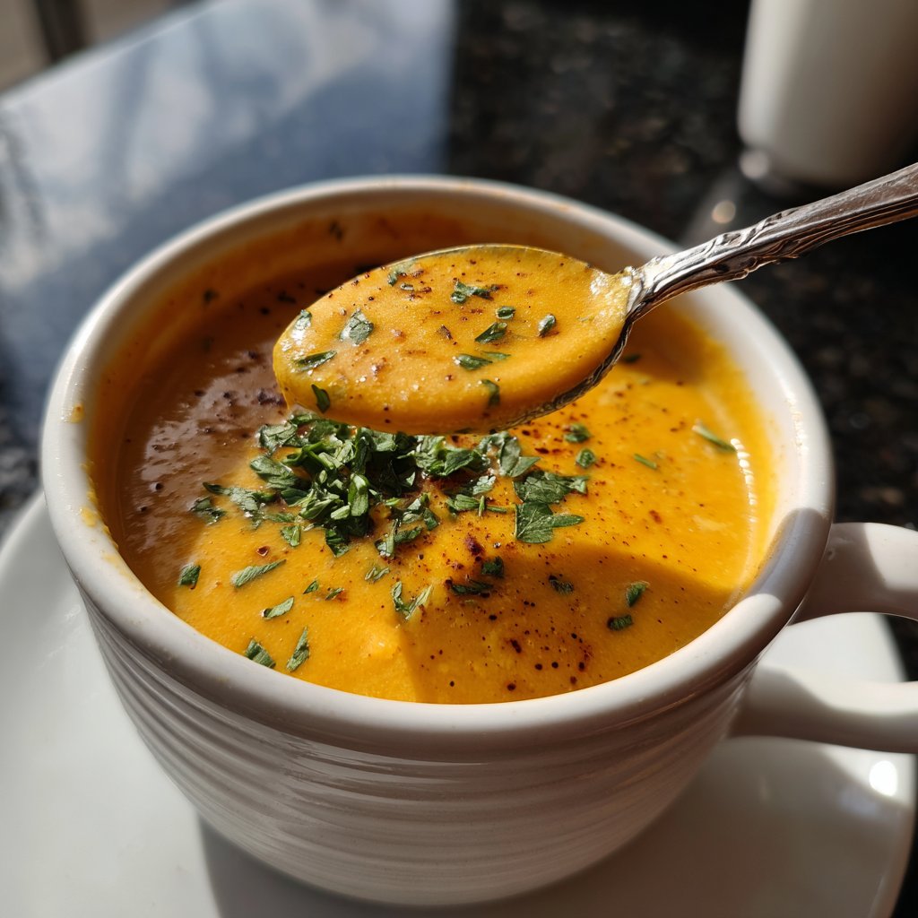 Blumenkohlsuppe mit Karotten