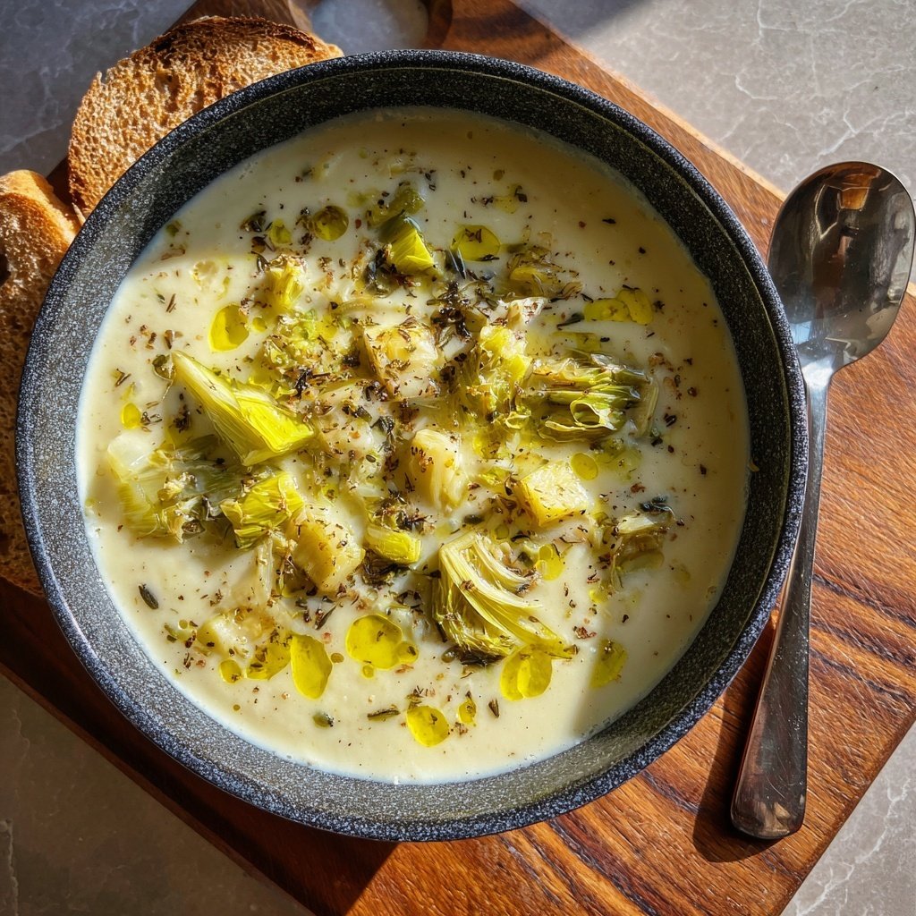 Blumenkohl Suppe Mit Lauch