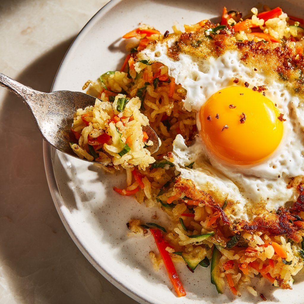 Gebratener Reis mit Ei