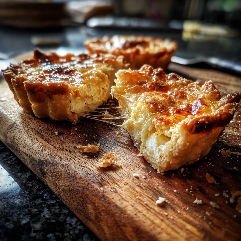 Herzhafte Tartelettes mit Ziegenkäse