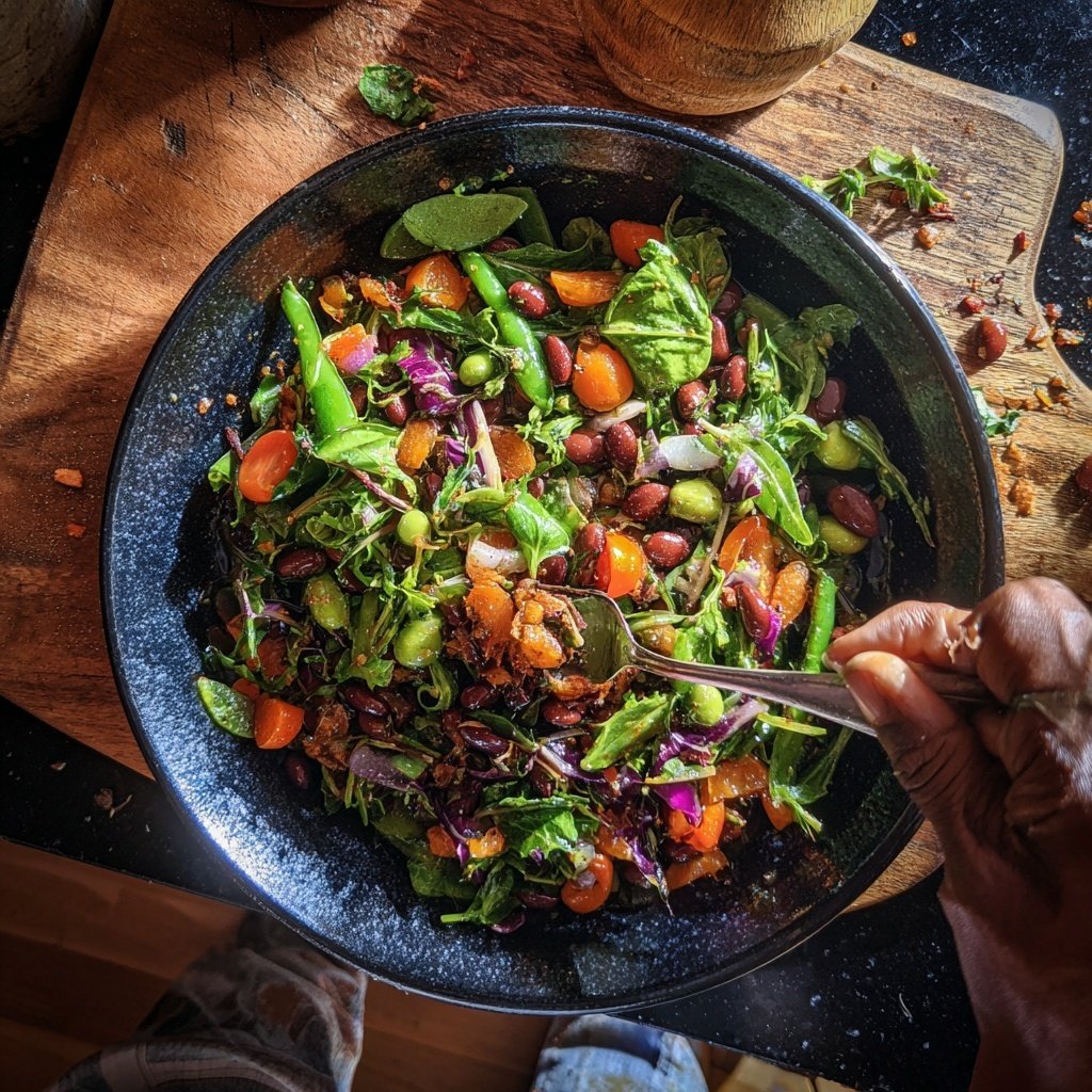 Salat Zum Grillen Mit Bohnen