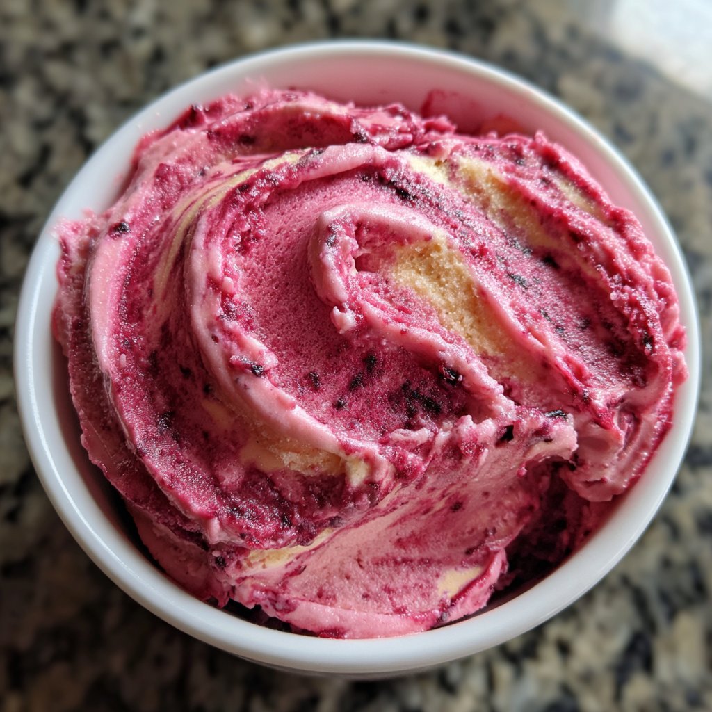 Eis Selber Machen Mit Beerenmix