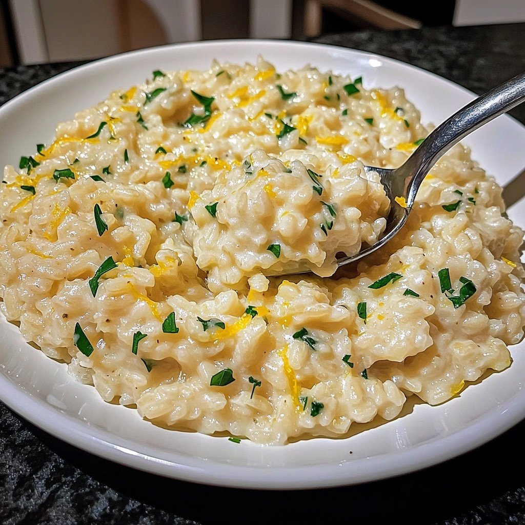 Risotto mit Zitronenschale
