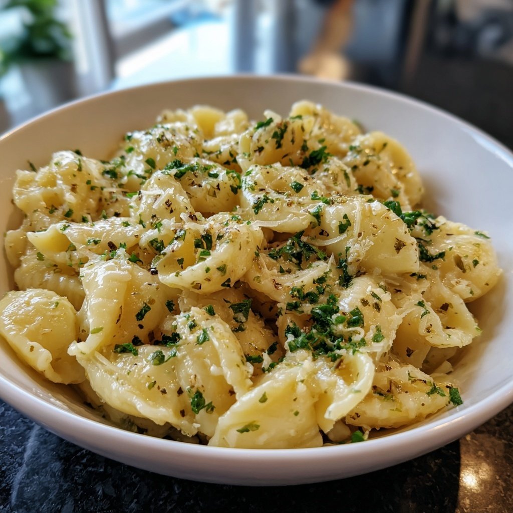 Schnell & Einfach 15-Minuten Knoblauchpasta