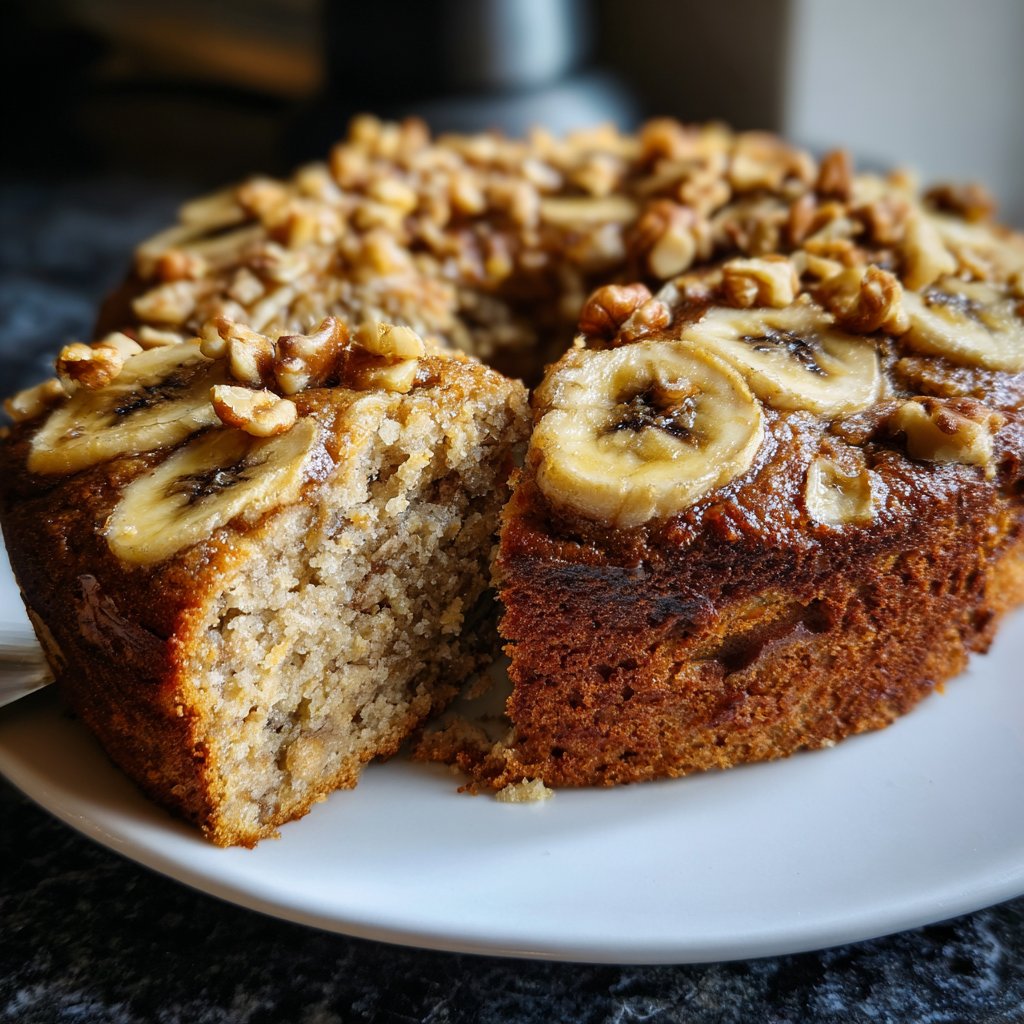 Bananenkuchen mit Dinkelmehl